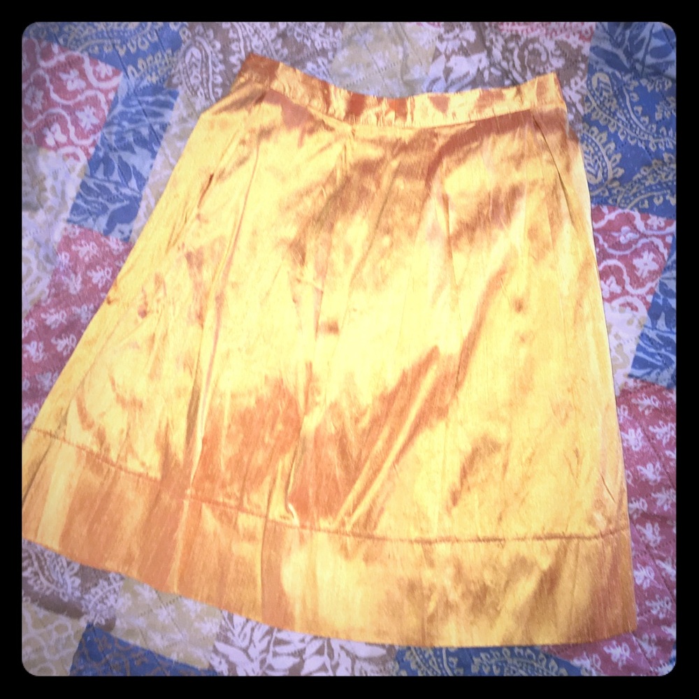 Gold Skirt